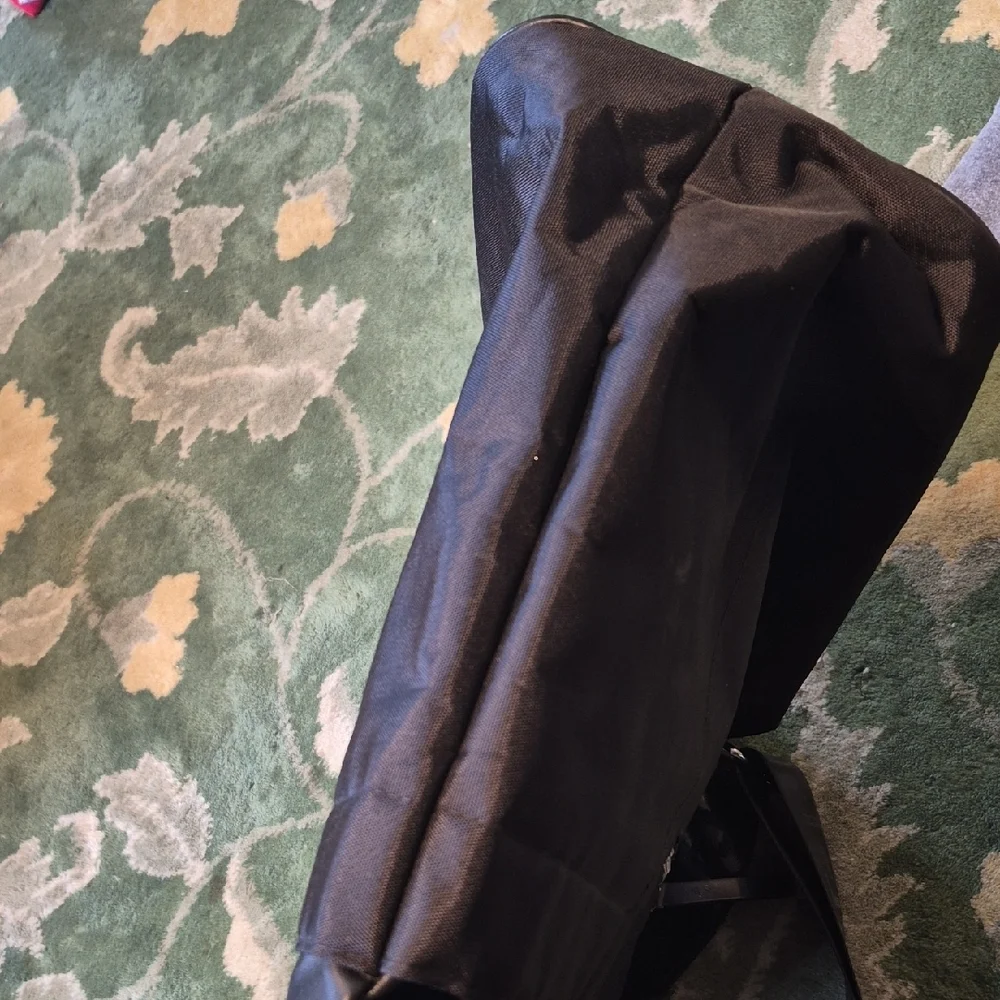 Black Travel Tote Bag